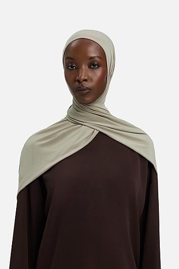 Liquid Jersey Scarf | Mink