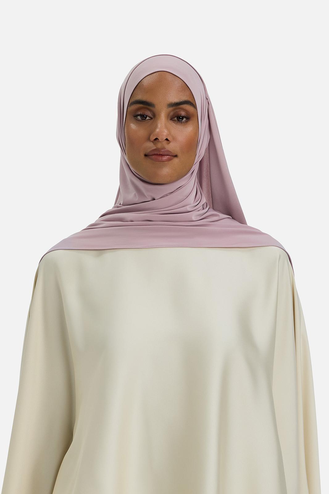 Liquid Jersey Scarf | Purple Fog