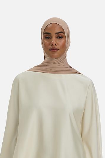 Bamboo Jersey Scarf | Frosted Blush