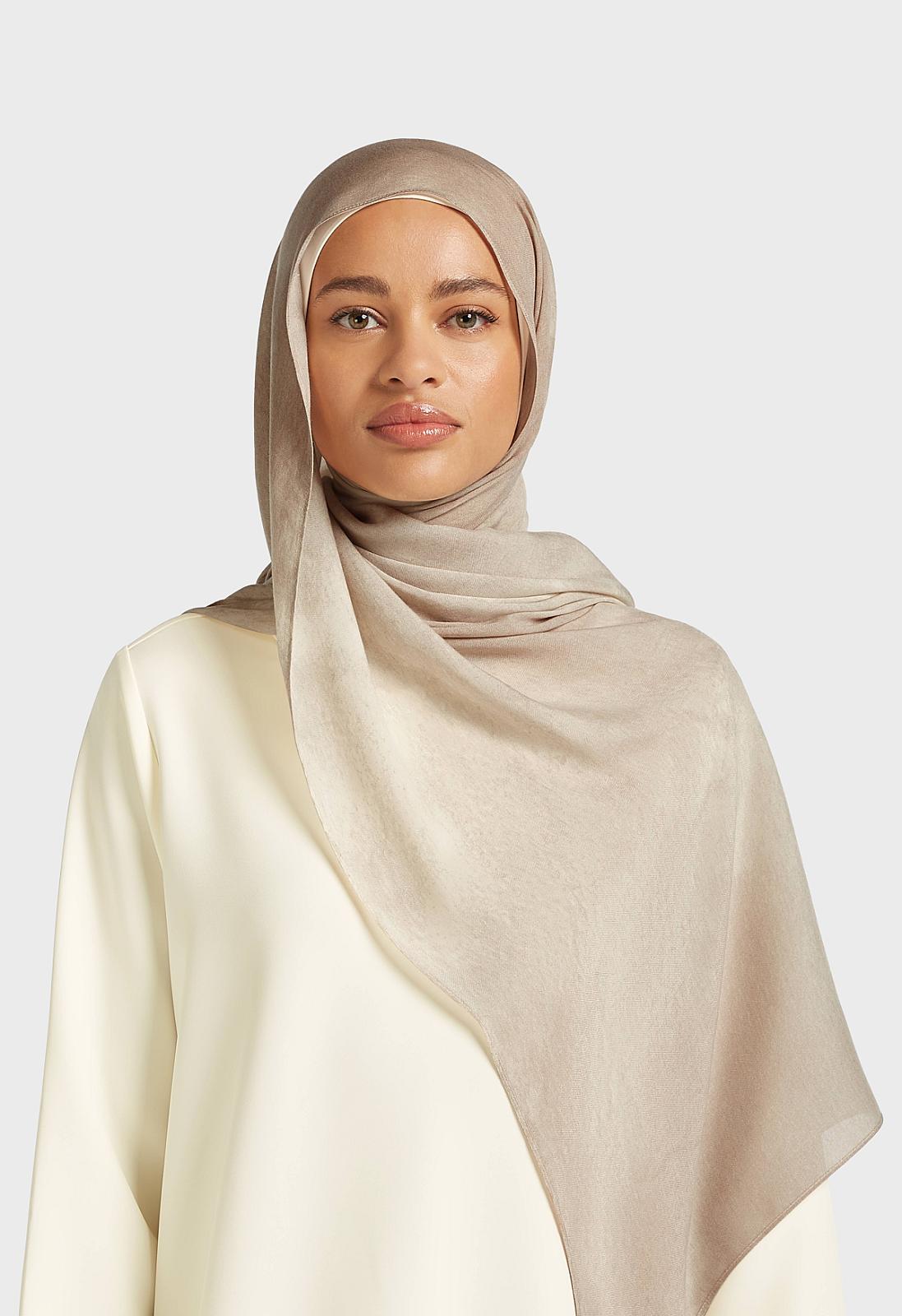 Weightless Woven Scarf | Marble Stucco